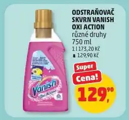 Penny Market ODSTRAŇOVAČ SKVRN VANISH OXI ACTION nabídka