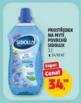 Penny Market PROSTŘEDEK NA MYTÍ POVRCHŮ SIDOLUX nabídka