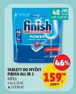Penny Market TABLETY DO MYČKY FINISH ALL IN 1 nabídka