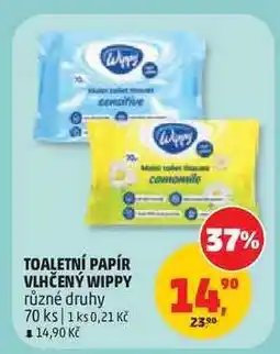 Penny Market TOALETNÍ PAPÍR VLHČENÝ WIPPY nabídka