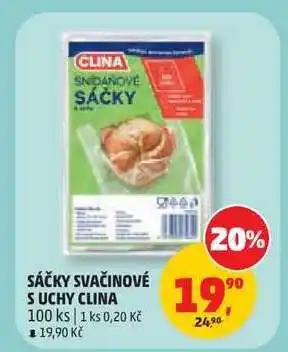 Penny Market Sáčky svačinové s uchy Clina nabídka
