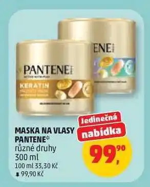 Penny Market Maska na vlasy Pantene nabídka