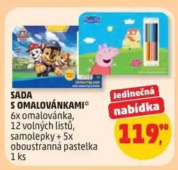 Penny Market Sada s omalovánkami nabídka