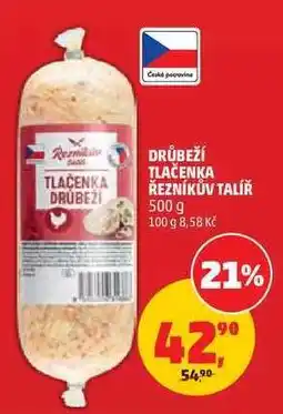 Penny Market DRŮBEŽÍ TLAČENKA ŘEZNÍKŮV TALÍŘ nabídka
