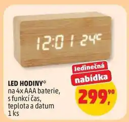 Penny Market LED HODINY nabídka
