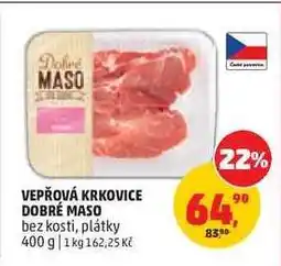 Penny Market Vepřová krkovice Dobré maso nabídka