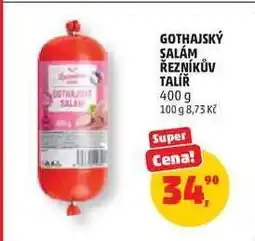 Penny Market GOTHAJSKÝ SALÁM ŘEZNÍKŮV TALÍŘ nabídka