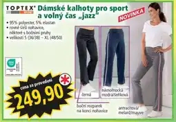Norma Dámské kalhoty pro sport a volný čas „jazz“ nabídka