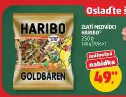 Penny Market Zlatí medvídci Haribo nabídka