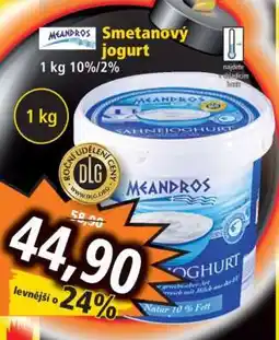 Norma Smetanový jogurt nabídka