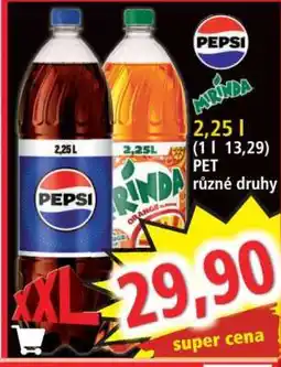 Norma Pepsi, Mirinda nabídka