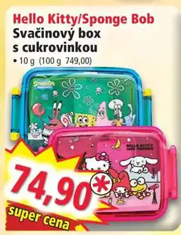 Norma Hello Kitty/Sponge Bob nabídka