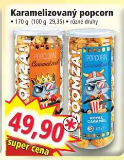 Norma KARAMELIZOVANÝ POPCORN nabídka