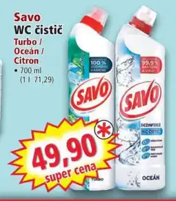 Norma Savo WC čistič nabídka