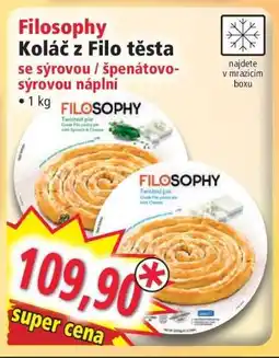 Norma Filosophy Koláč z Filo těsta nabídka