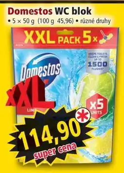 Norma Domestos WC blok nabídka