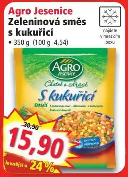 Norma Agro Jesenice Zeleninová směs s kukuřicí nabídka