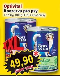 Norma Optivital Konzerva pro psy nabídka