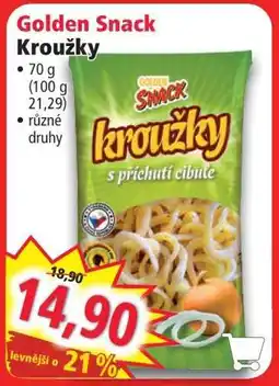 Norma GOLDEN SNACK Kroužky nabídka