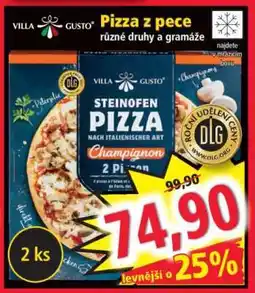 Norma Pizza z pece nabídka