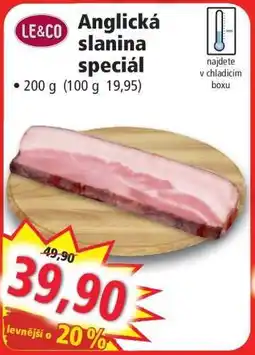Norma Anglická slanina speciál nabídka