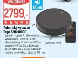 Globus Robotický vysavač Ergo 2218 90000 nabídka