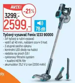 Globus Tyčový vysavač Fenix 1233 90000 nabídka