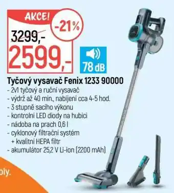 Tyčový vysavač Fenix 1233 90000