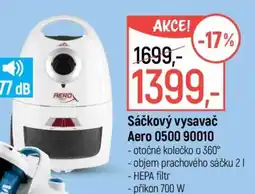 Globus SÁČKOVÝ VYSAVAČ AERO 0500.90010 nabídka