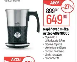 Globus Napěňovač mléka Artteo 4189 90000 nabídka