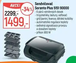 Globus Sendvičovač Sorento Plus 5151 90000 nabídka