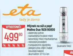 Globus Mlýnek na sůl a pepř Molino Duo 1928 90000 nabídka