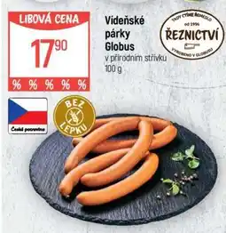 Globus Vídeňské párky Globus nabídka