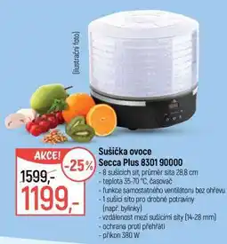 Globus Sušička ovoce Secca Plus 8301 90000 nabídka