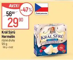 Globus Král Sýrů Hermelín nabídka