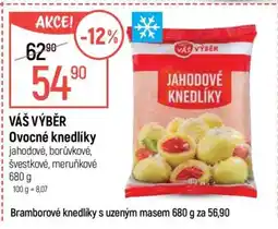 Globus VÁŠ VÝBĚR Ovocné knedlíky nabídka