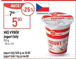 Globus Váš Výběr Jogurt bílý nabídka