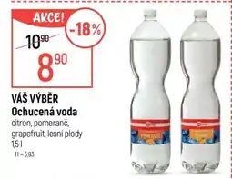 Globus VÁŠ VÝBĚR Ochucená voda nabídka