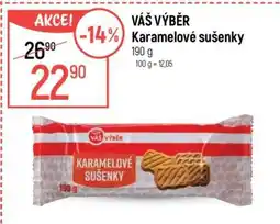Globus VÁŠ VÝBĚR Karamelové sušenky nabídka