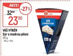 Globus VÁŠ VÝBĚR Sýr s modrou plísní nabídka