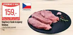 Globus Vepřový řízek krájený Globus nabídka