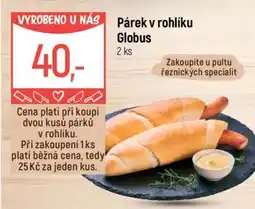 Globus Párek v rohlíku Globus nabídka