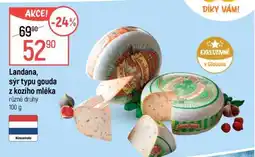 Globus Landana, sýr typu gouda z kozího mléka nabídka