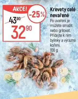 Globus Krevety celé nevařené nabídka