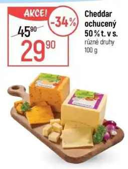 Globus Cheddar ochucený 50% t. v. s nabídka