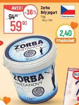 Globus Zorba bílý jogurt nabídka