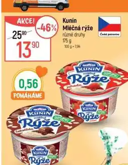Globus Kunín mléčná rýže nabídka