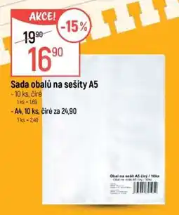 Globus Sada obalů na sešity A5 nabídka