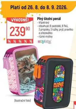 Globus Plný školní penál nabídka