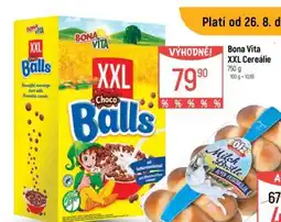 Globus Bona Vita XXL Cereálie nabídka